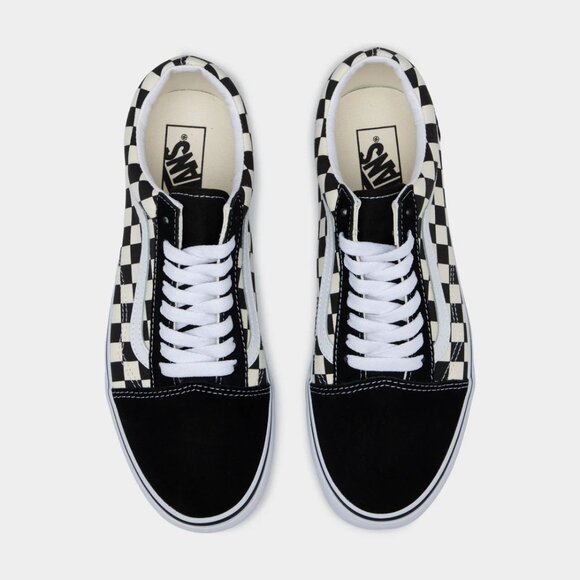 VANS Old Skool Primary Check Black White Checkerboard Men's Sz 10.5 VN0A38G1P0S - Picture 12 of 14